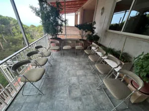 كراسي مطعم أو ترّاس. حالة جيدة جداً. عدد 125