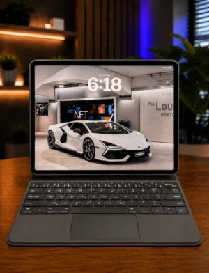 Apple iPad Pro-M2 Chip WiFi 12.9-inch 128GB Space Gray Very With Magic KeyBoard 100% Clean Device