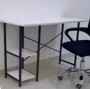 رفوف + ميز +ستان اكسسوارات