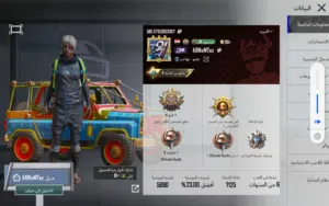 حساب ببجي للبيع