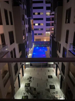 Muscat Hills – Freehold ITC 1-Bedroom Apartment, 76 sqm, 2 Baths, Closed Kitchen, Pool View, Parking