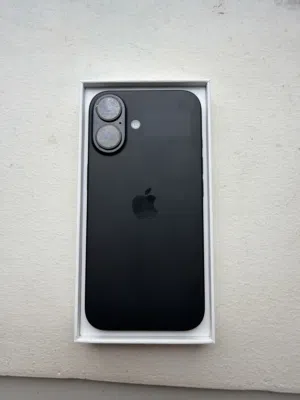 ايفون 16/ iphone 16 256gb بحاله جداً ممتازه لم يستخدم الا 6 اشهر و البطاريه 100٪.