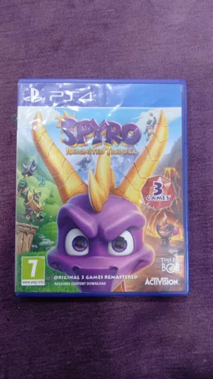للبيع لعبة Spyro Reignited Trilogy لجهاز بلايستيشن 4 - 3 ألعاب في قرص واحد