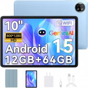 BLACKVIEW TAB 20 WIFI TABLET 10 INCH ANDRIOD 15 2025 AI TABLET 12GB RAM 64GB ROM 1TB EXPANDABLE