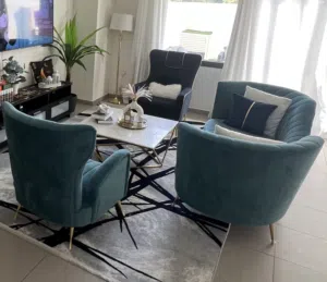 Home centre sofa and coffee table