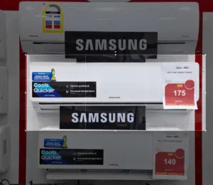 Samsung air conditioners available at the best prices مكيفات سامسونج متوفرة بأفضل الأسعار