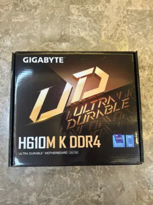 New Gigabyte H610M K DDR4 14th gen motherboard مذربورد جيل 14