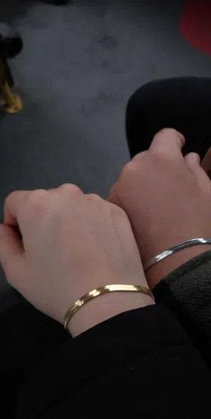 انسيال ستانلس ستيل بيور ضمان 6 شهور Pure Stainless Steel Bracelet
