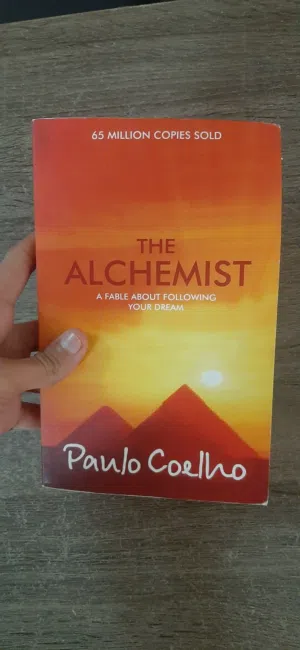 The alchemist by Paulo Coelho. Used but no damage