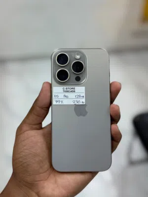 iPhone 15 pro- 128 GB - Good working device