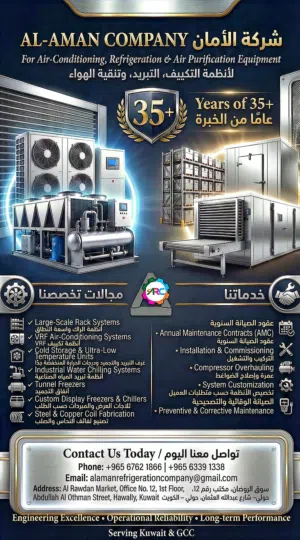 AIR-CONDITIONING, REFRIGERATION & AIR PURIFICATION EQUIPMENT