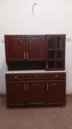 مطبخ خشب زان أستعمال خفيف