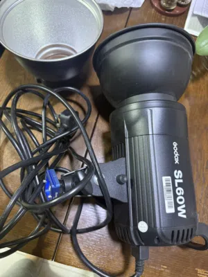 Godox studio light with softbox and tripod