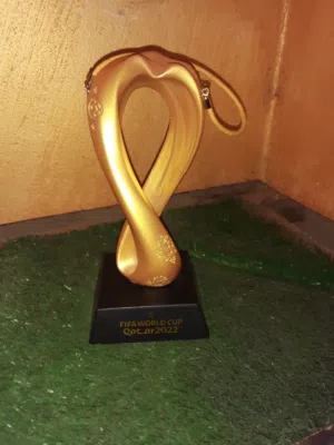 مجسم شعار كاس العالم قطر 2022