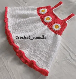 crochet baby dress