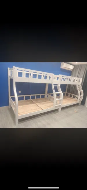 سرير طابقين خشب زان درجه اولى
