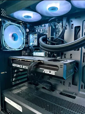كمبيوتر جيمنج Gaming Pc High end Case RTX 4070 SUPER