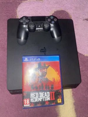 للبيع جهاز نظيف بالضمان مش مغير فيه شي خش الوصف تفهم اكترPs4slim فور سلم 512