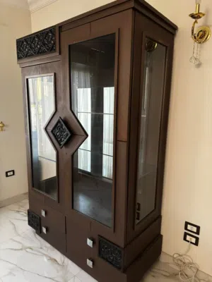 نيش سفرة خشب زان من مفكو حلوان