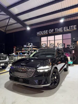 genesis gv70 2024 electric  فحص كامل فل اعلى صنف