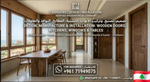 Premium Carpentry & Painting Services in Lebanon - Kitchens, Doors & Walls خدمات النجارة والدهان