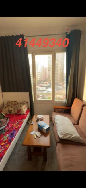 غرفه للايجار غير مفروشه لشخص واحد فقط