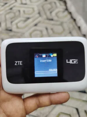 مودم راوتر محمول مستعمل 4G  ماركة zte lte mobile wifi mf910