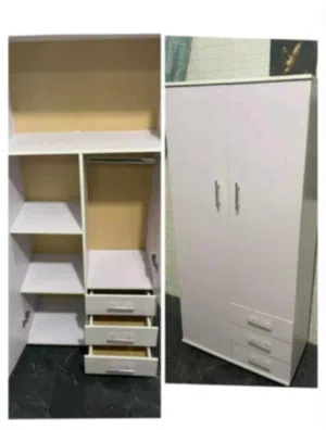 دولاب ضرفتين بسعر مصنع  عرض 80سم
