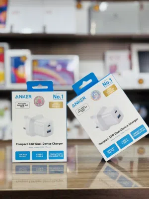 شاحن انكر 18 شهر ANKER CHARGER ( 33W  2 PORTS )
