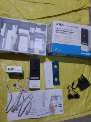 جرس باب فيديو ذكي من شركة تي بي لينك (TP_LINK Tapo D230S1)