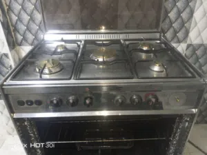 غاز يونيفرسال 80س ستال ستيل شغال ميه شرار ضوء شواي كلو ممتاز