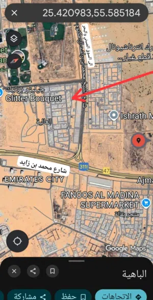 للبيع ارض سكني استثماري ترخيص فيلا G+2 Residential investment land for sale, villa permit G+2