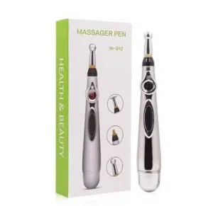 قلم مساج كهربائي لتحفيز العضلات ونقاط الضغط –  Electronic Massage Pen – Acupressure & Muscle Stimula
