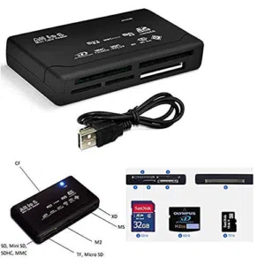 قارئ ذاكرة ميموري جميع النوعيات ALL IN 1 CARD READER