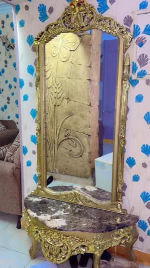 كونسول و 2 تربيزة جانبية