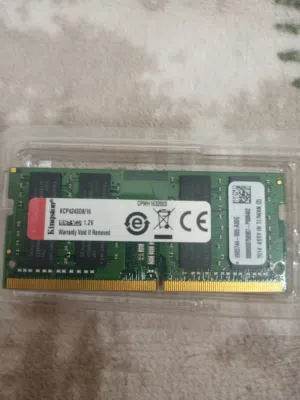 رام لابتوب Kingston 16GB DDR4 2400MHz - نظيفة