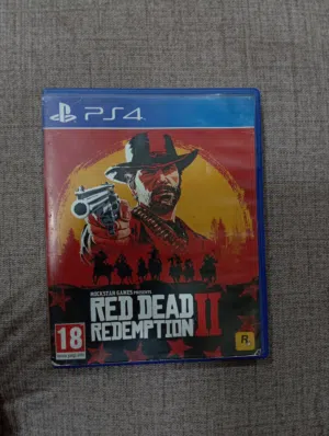 Red Dead Redemption 2 أسطورة الألعاب  عالم مفتوح  تعمل على  PS4 وPS5 قابل للتفاوض
