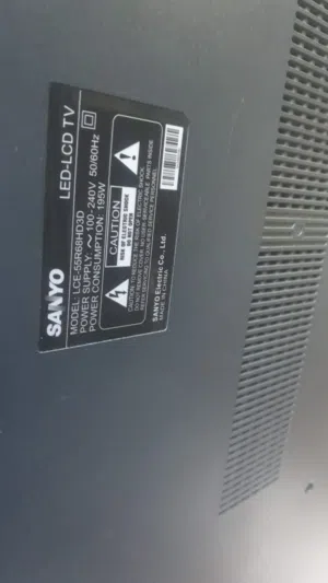 Mother board of this Sanyo lcd tv 55 inch required