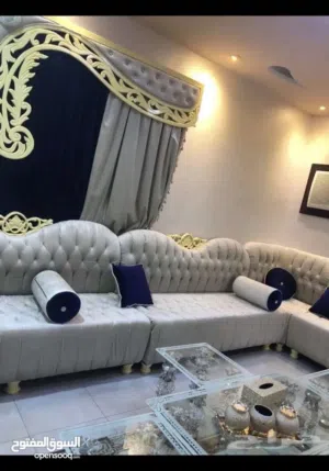 للبيع كنب شبه جديد للؤلؤ سفنج دلوب قوي