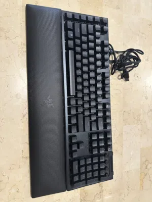 Razer Blackwidow V4 mechanical gaming keyboard.