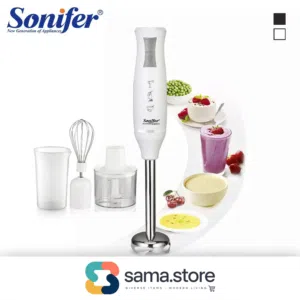 خلاط يدوي كهربائي 4 في 1 ماركة Sonifer الأصلية موديل SF-8025 - جديد بالكرتونة