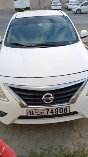 Nissan Sunny 2016 model white color