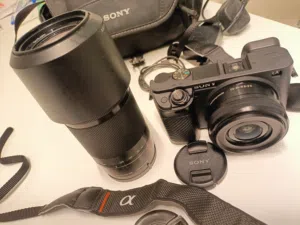 Sony Alpha a6000 Mirrorless Digital Camera with 16-50mm Lens - Black