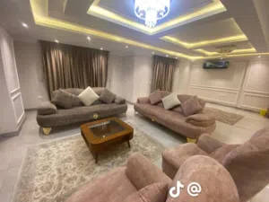 لعشق الفخامه شقه مفروشة للايجار اليومي والشهري في المهندسين خدمات مجانيه اسعار خياليه