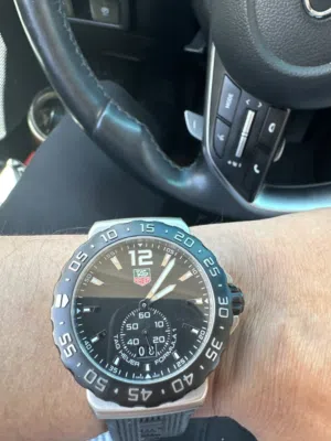 Tag Heuer Formula 1 Grande Date in Mint Condition ساعة تاغ هوير اصلية استعمال خفيف