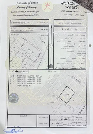 ارض سكنية للبيع فقط