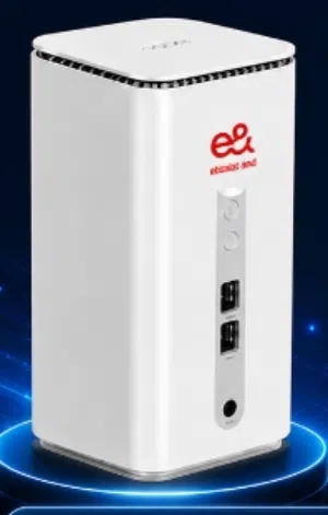 Etisalat Home wifi internet connection