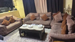 طقم كنب كورنر فخم بحالة ممتازة – نظيف جدا