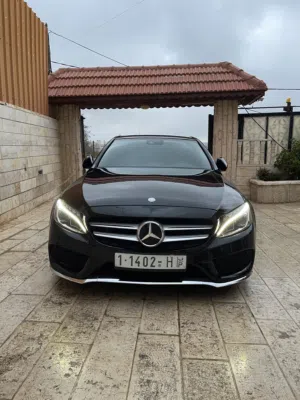 مرسيدس c300 (2015) amg امريكي فل الفل اضافات بسعر حرق 110,000