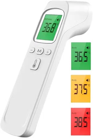 ميزان حرارة طبي عن بعد من الجبين Infrared Thermometer Non-Contact